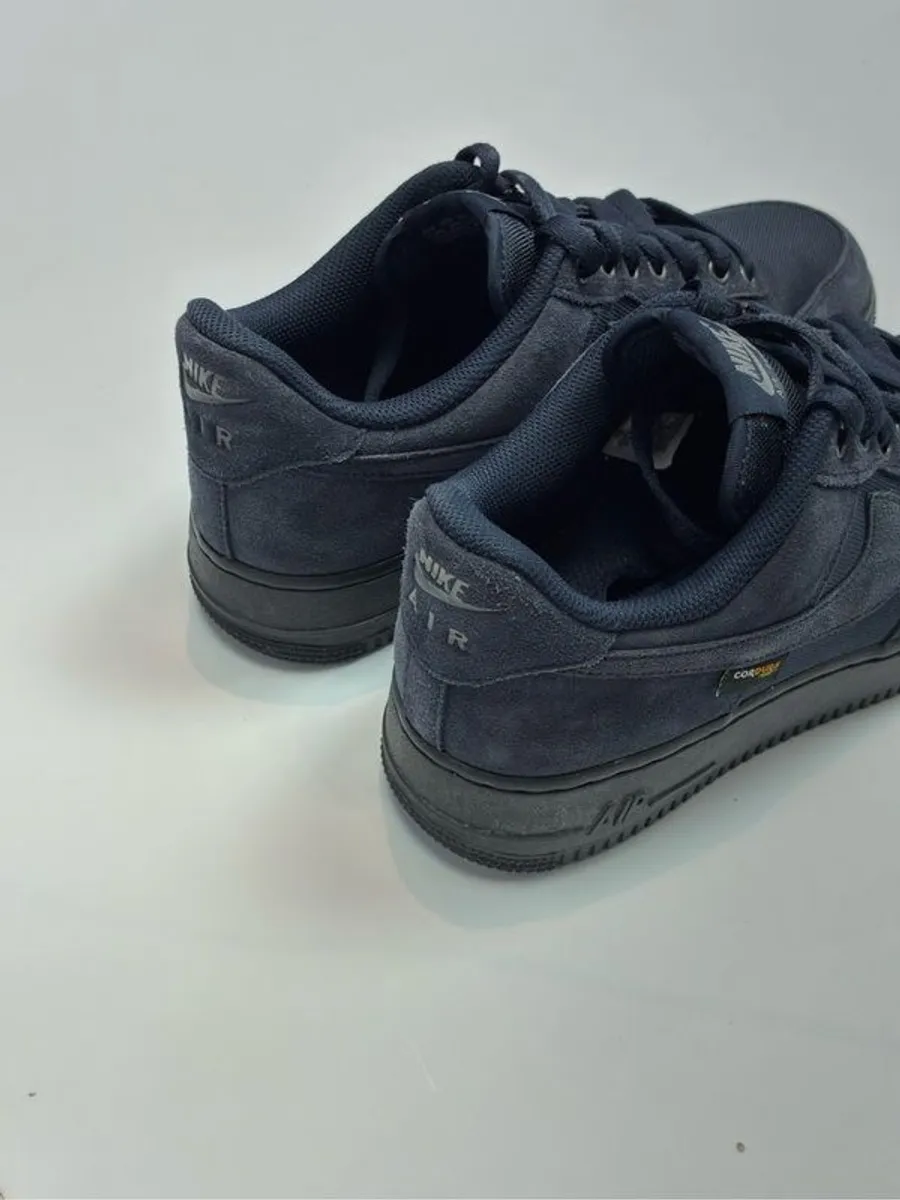 Men's Nike Air Force 1 Low Cordura Dark Obsidian - Image 4