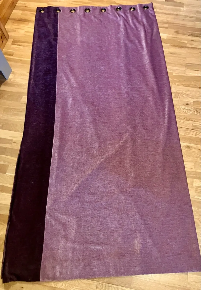 Purple Velvet Curtains - Image 3