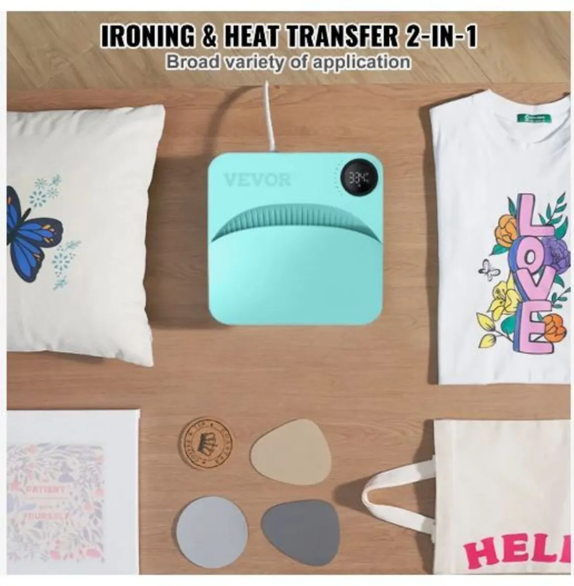 Heat Press 9 x 9 in/22.9 x 22.9 cm - Image 3