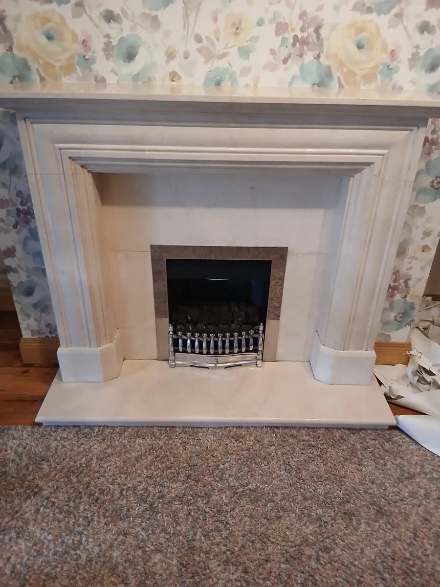 Marble Fireplace - Image 1