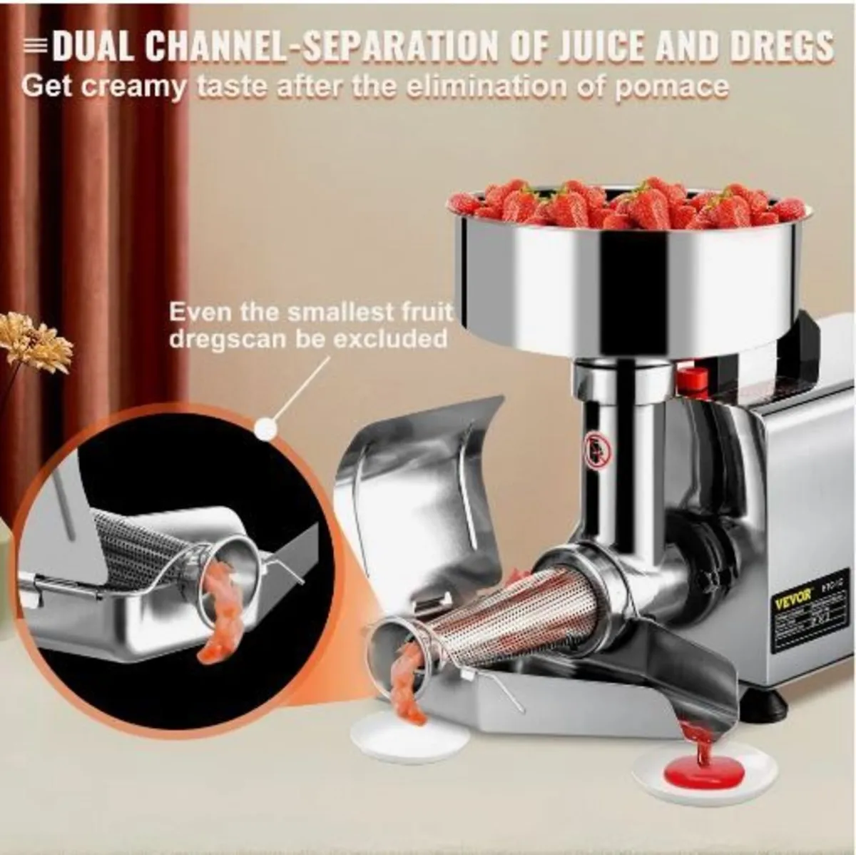 Electric Tomato Strainer 370W - Image 3