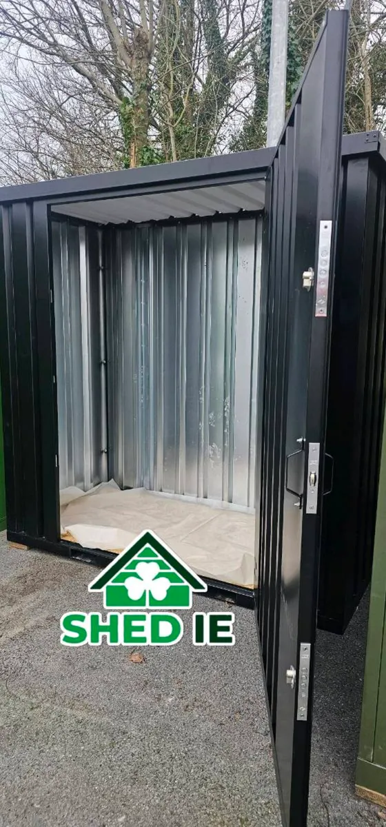 Heavy-duty steel garden shed - Image 3