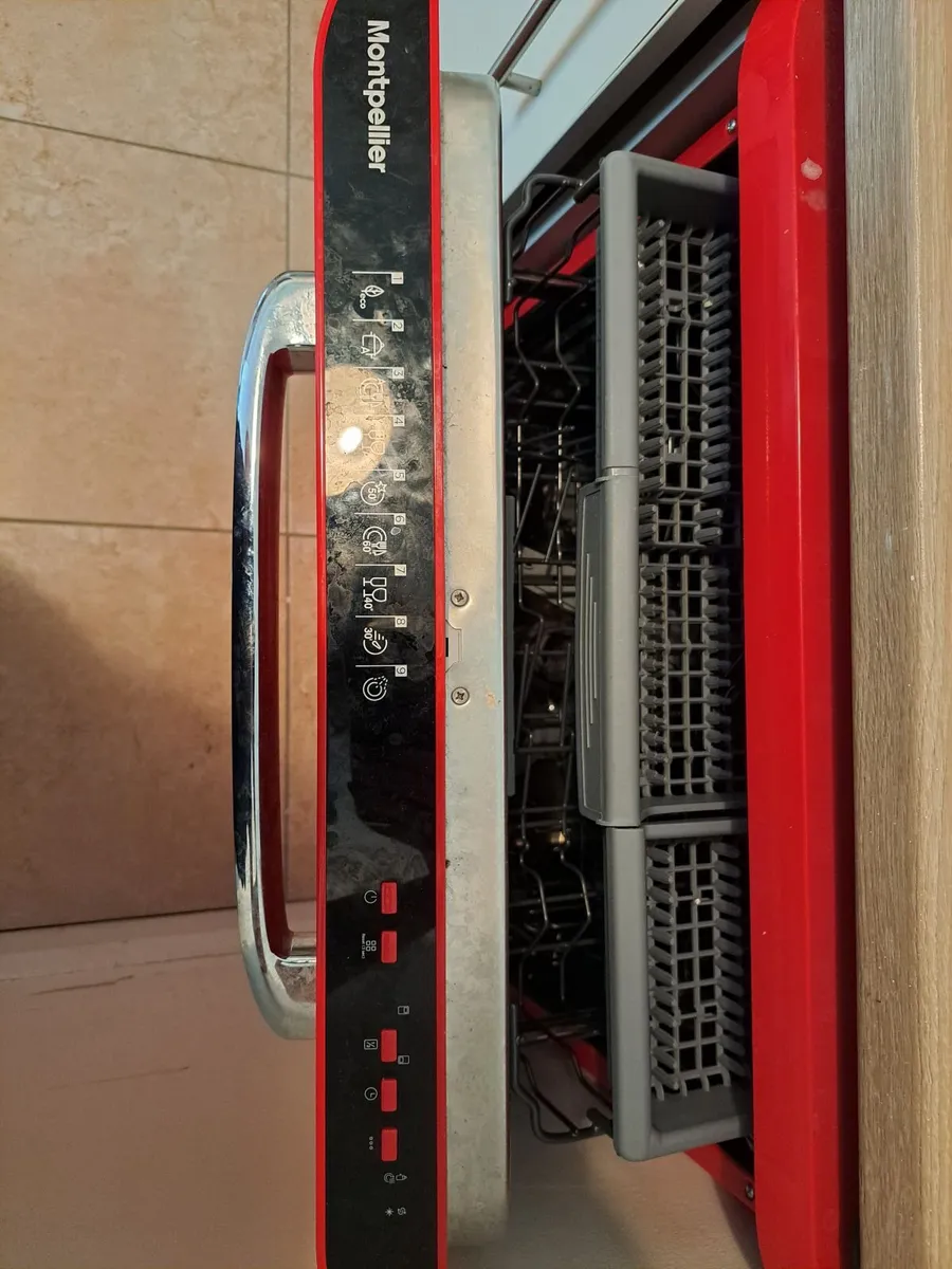 Red Dishwasher 60cm - Image 2