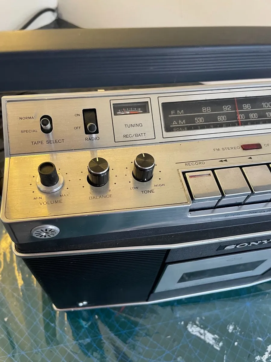 Vintage Sony Cassette player/ Radio - Image 1