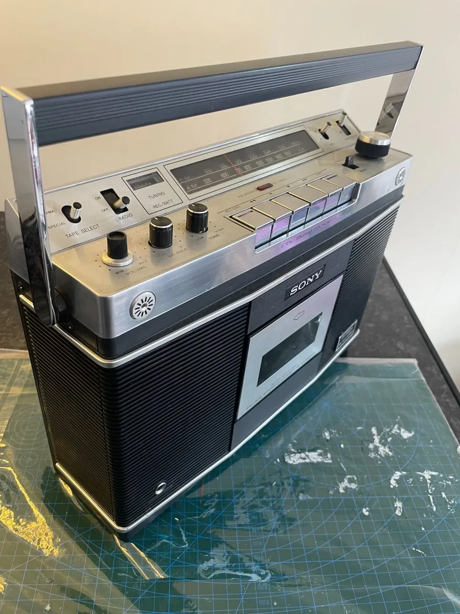 Vintage Sony Cassette player/ Radio - Image 2