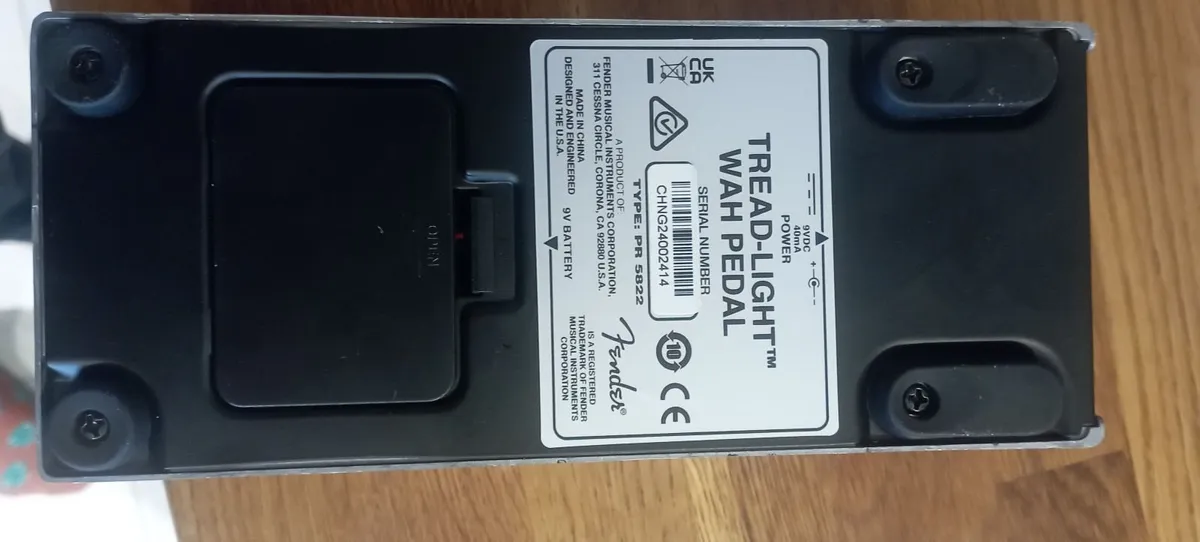 Fender Tread-Light Wah Pedal - Image 3