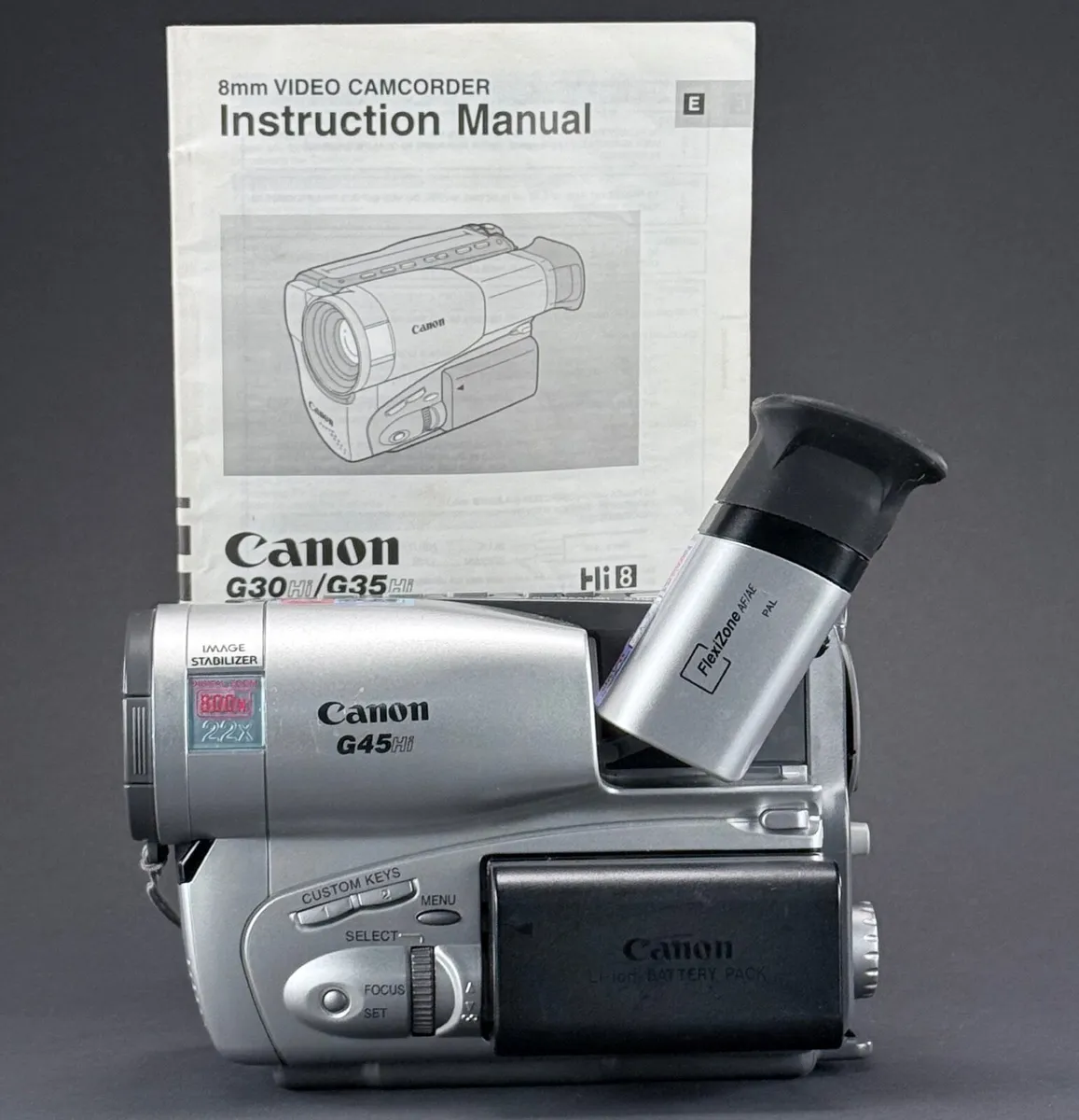 Canon G45Hi analog Hi8 format Camera - Image 4
