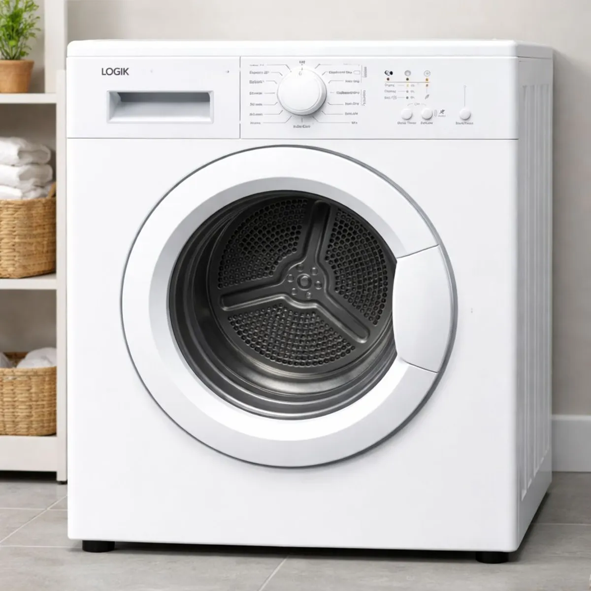 Logik 8kg Condenser Tumble Dryer – LCD8W18 - Image 1