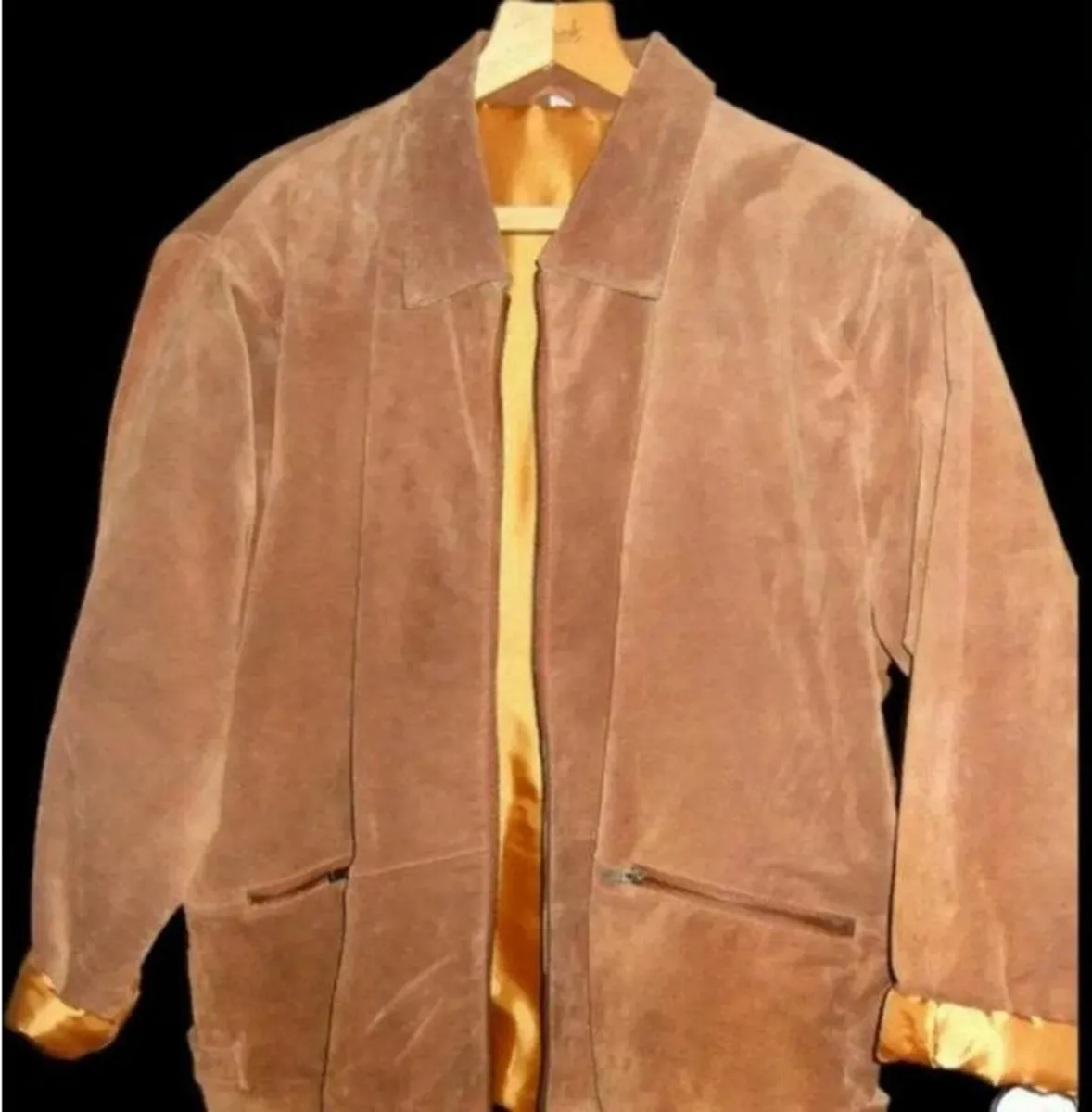 Vintage Harrods Ex-Display Suede Jacket - Image 1