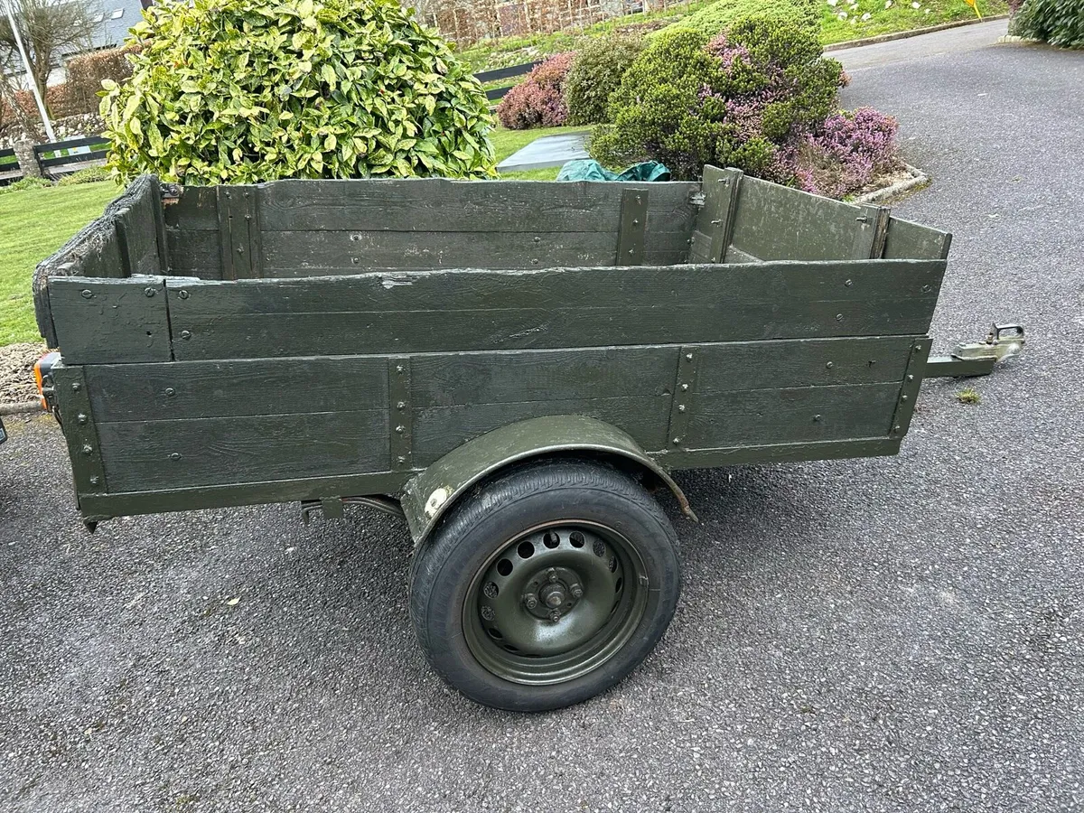 Car trailer 6’ x 4’ - Image 1