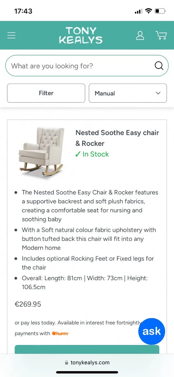 Nursing chair - Image 2