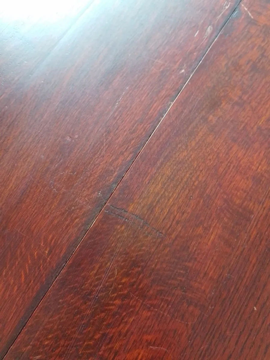 MAHOGANY DROP LEAF TABLE - Image 4