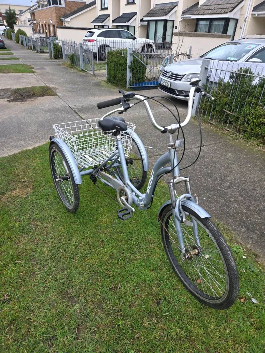 Bike with big basket - Image 1