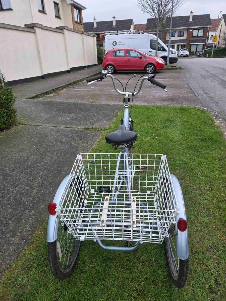 Bike with big basket - Image 2