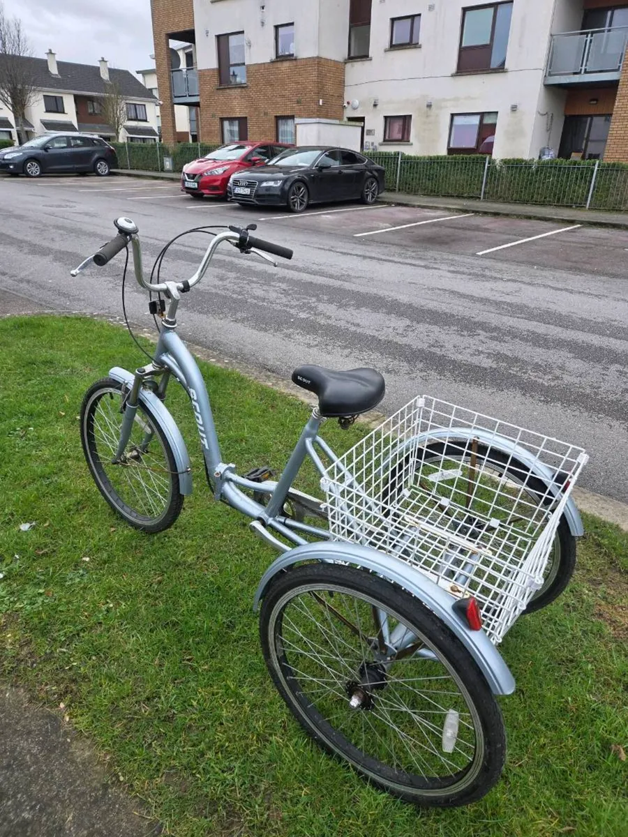 Bike with big basket - Image 3