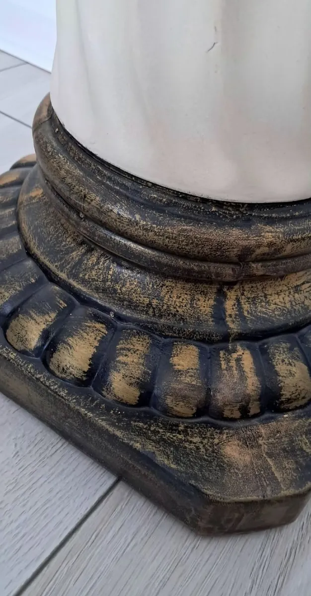 Large roman plaster column - Image 4