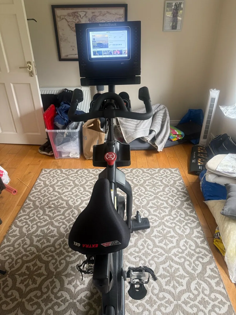 IFit Exercise Bike with weights (NordicTrack S10i) - Image 1
