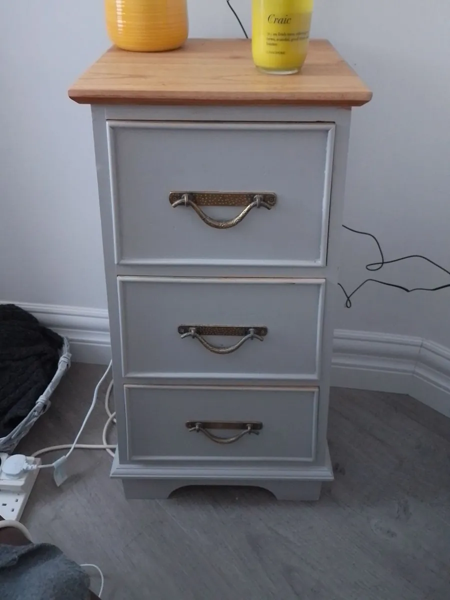 Real Teak Pyramid Shape Drawer Unit - Image 3