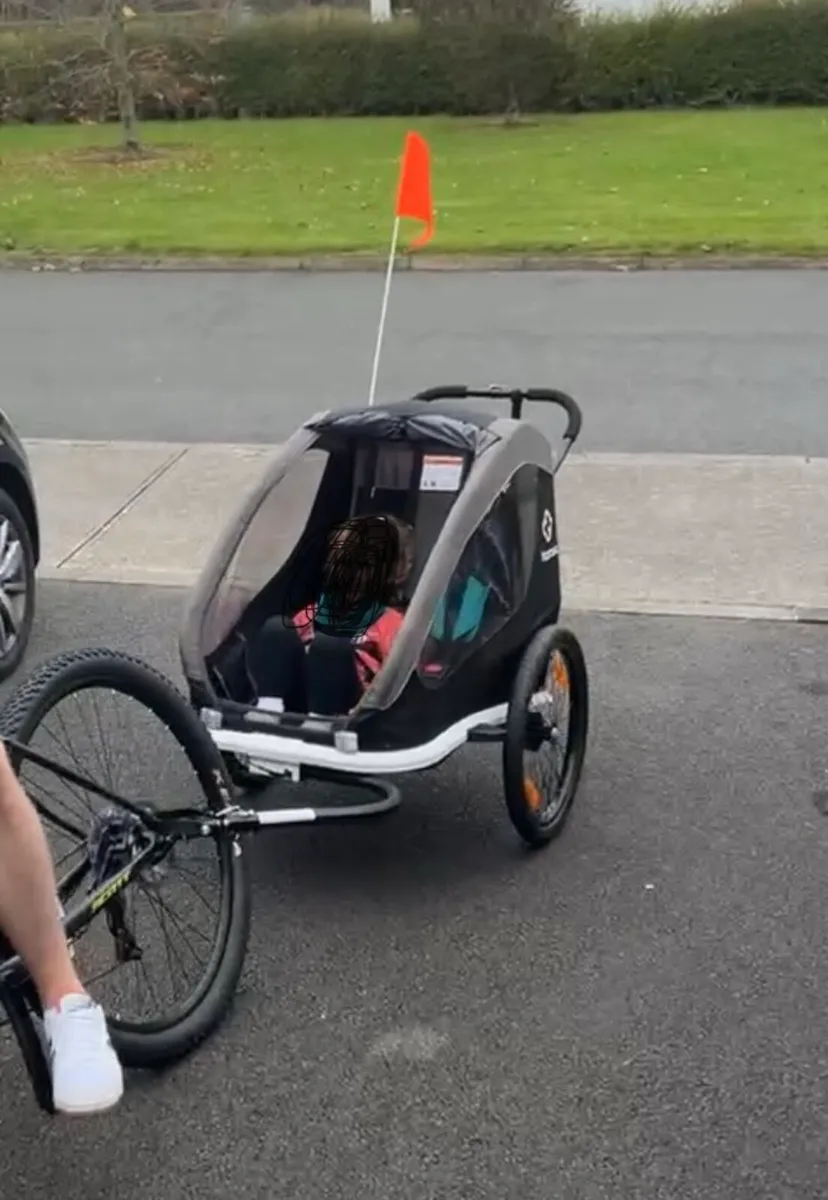 Hamax twin bike trailer - Image 1