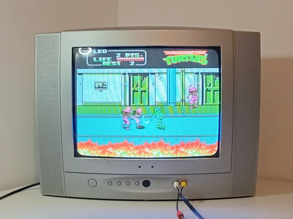 14" CRT TV SilverCrest CT1448-S (IE) with remote - Image 2