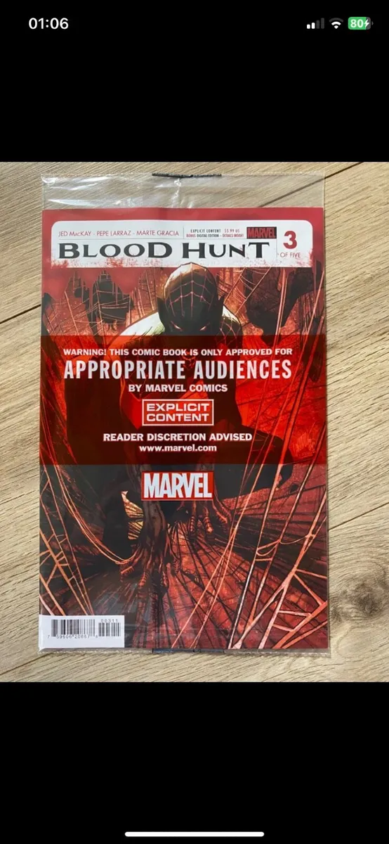 Blood Hunt Red Band #1-5 Sealed In Bag Full Set - Image 3