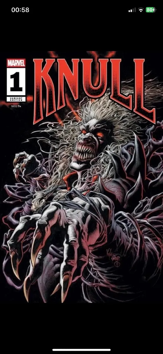Knull #1 1:25 Kyle Hotz Variant M