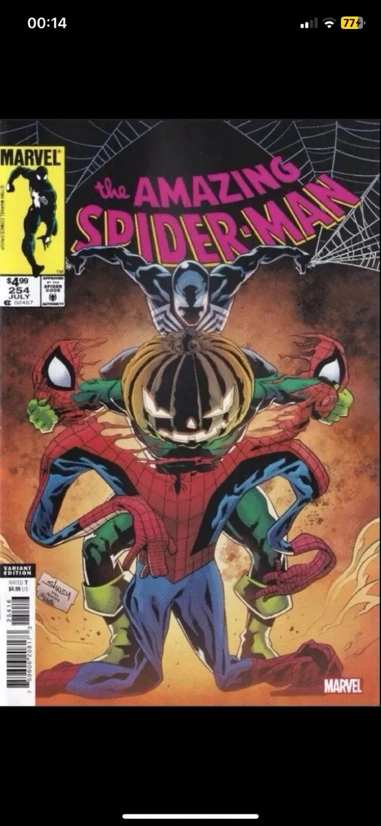 Amazing Spider-Man #254 Facsimile 1:25 Variant