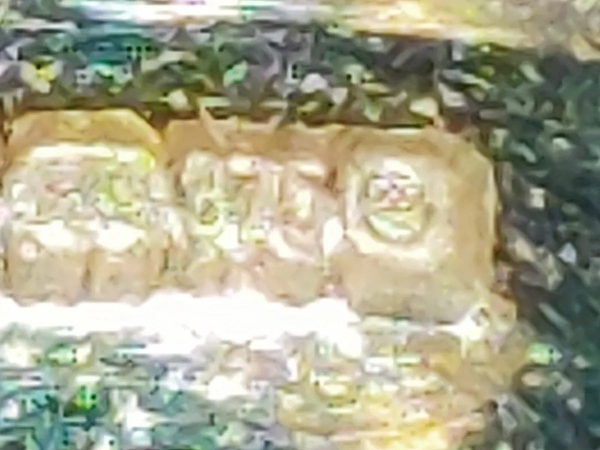 CHUNKY RED GARNET, 9CT Gold 3.14g Vintage Ring ! - Image 3