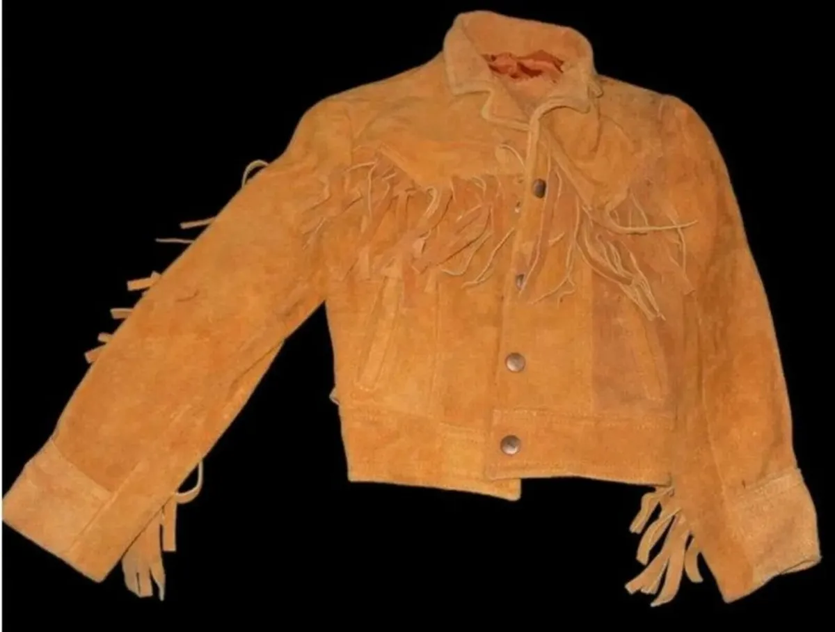 Vintage Harrods Childs Suede Jacket-Boy/Girl - Image 3