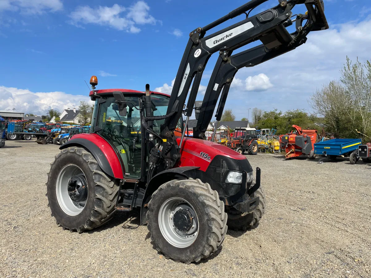 2018 Case Farmall 115C with Loader - Image 1