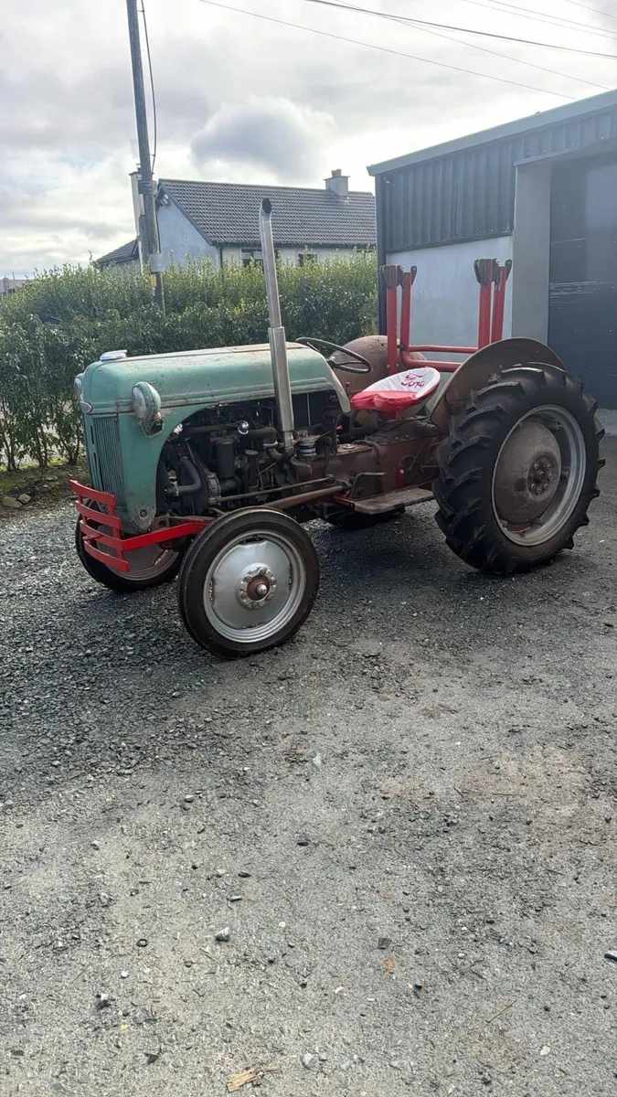 Ford 8N W/ Perkins P3 Engine Vintage Tractor - Image 1