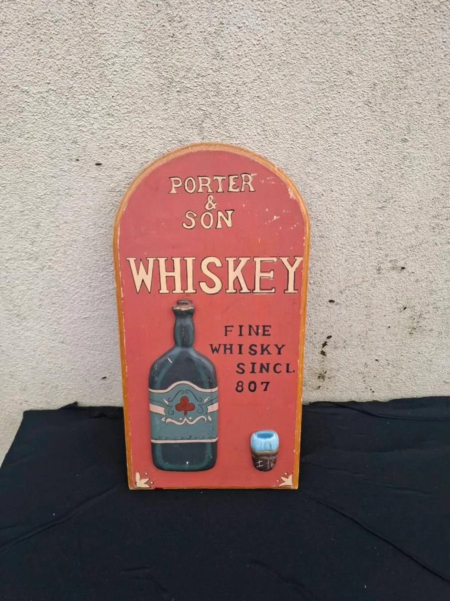 Whiskey wood frane - Image 1