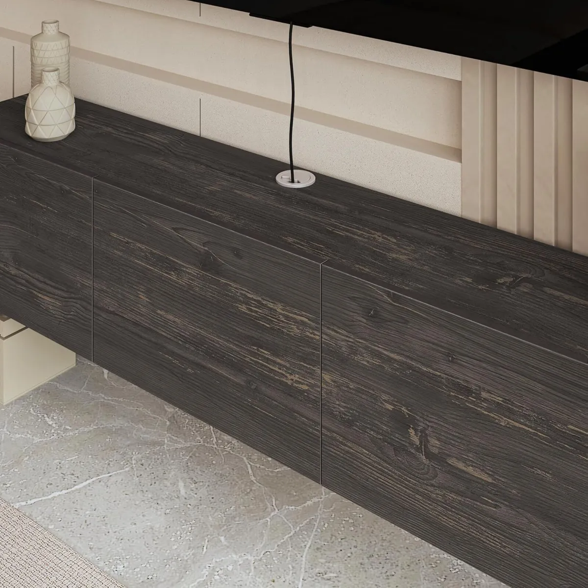 Floating TV Unit stand Cabinet Units for Living - Image 4