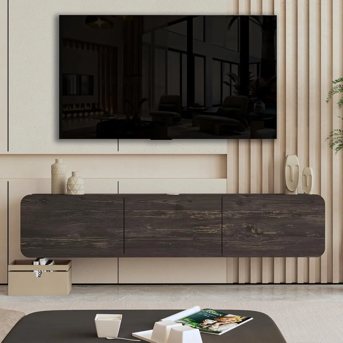 Floating TV Unit stand Cabinet Units for Living - Image 1