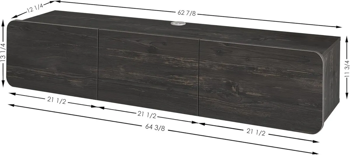 Floating TV Unit stand Cabinet Units for Living - Image 2