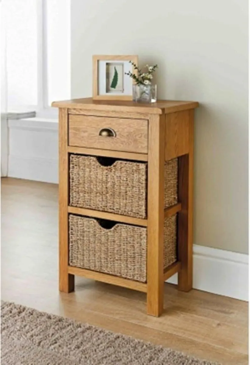 Birsppy New Wiltshire Oak Small Console Table
