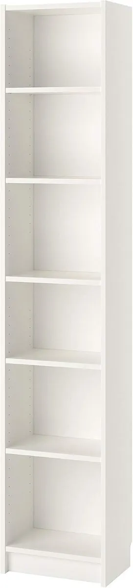 BILLY bookcase 40x28x202 cm white - Image 1