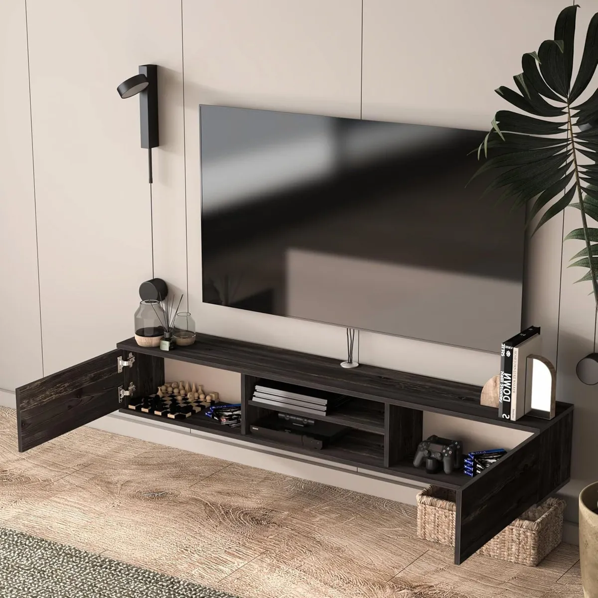 Floating TV Unit stand Cabinet Units for Living - Image 4