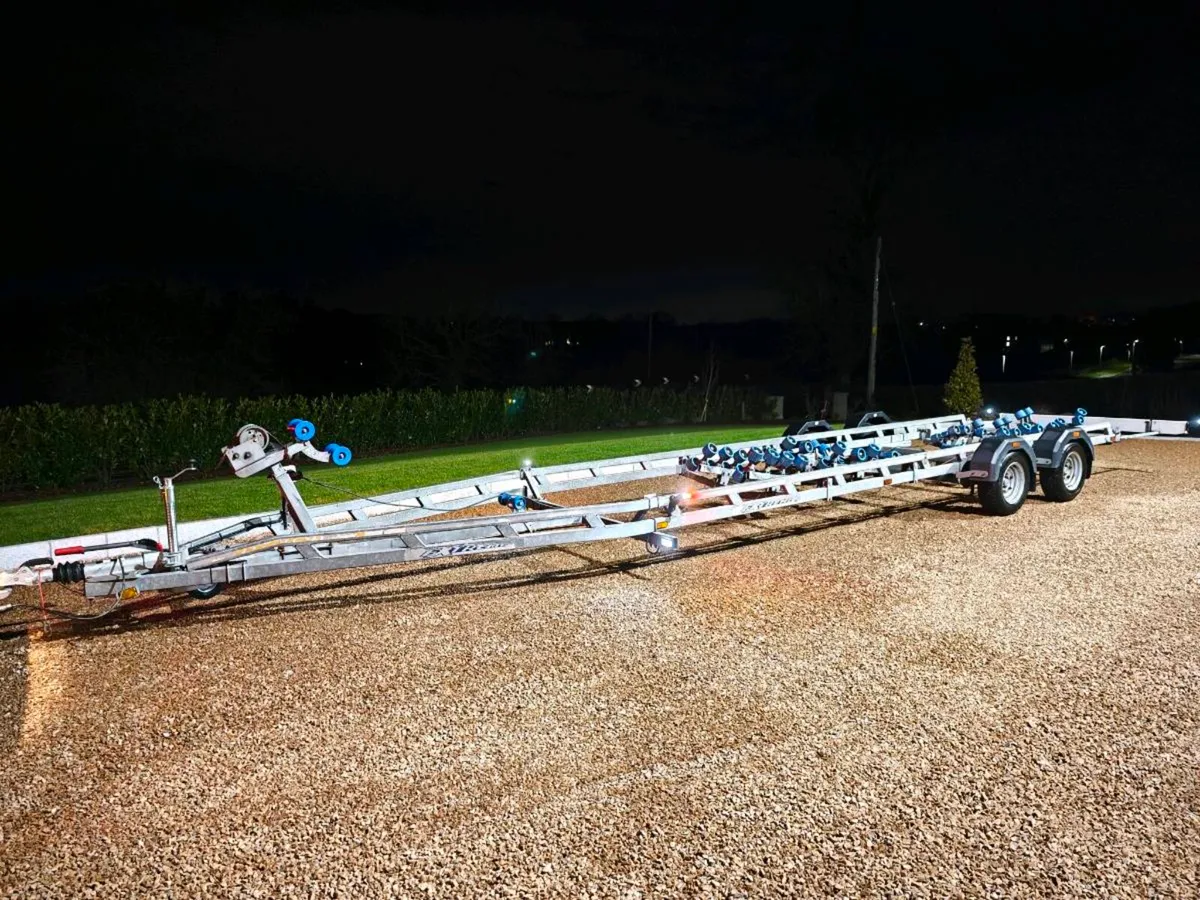 Extreme Roller Coaster boat trailer 3.5t rib fish - Image 1
