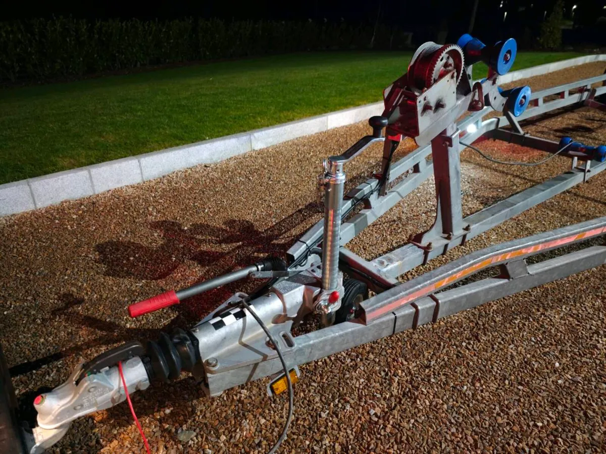 Extreme Roller Coaster boat trailer 3.5t rib fish - Image 4