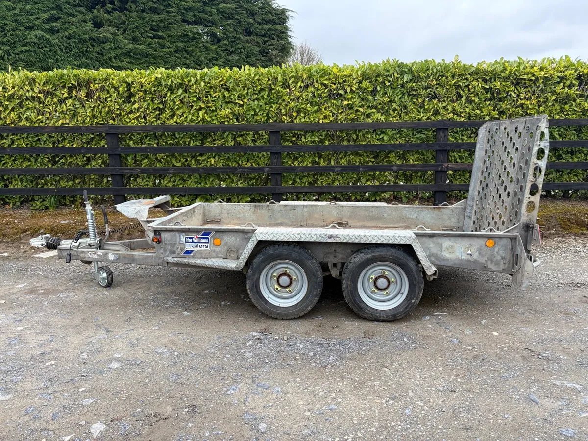 Ifor williams plant trailer - Image 2