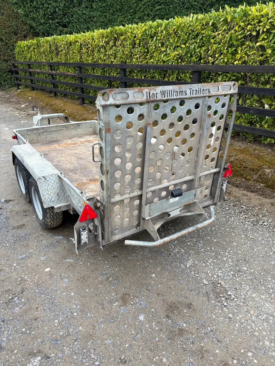 Ifor williams plant trailer - Image 4