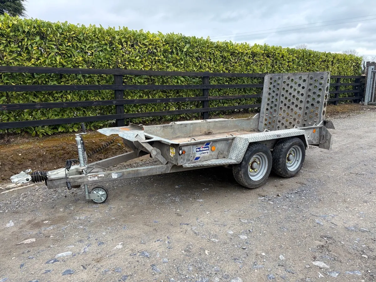 Ifor williams plant trailer - Image 1