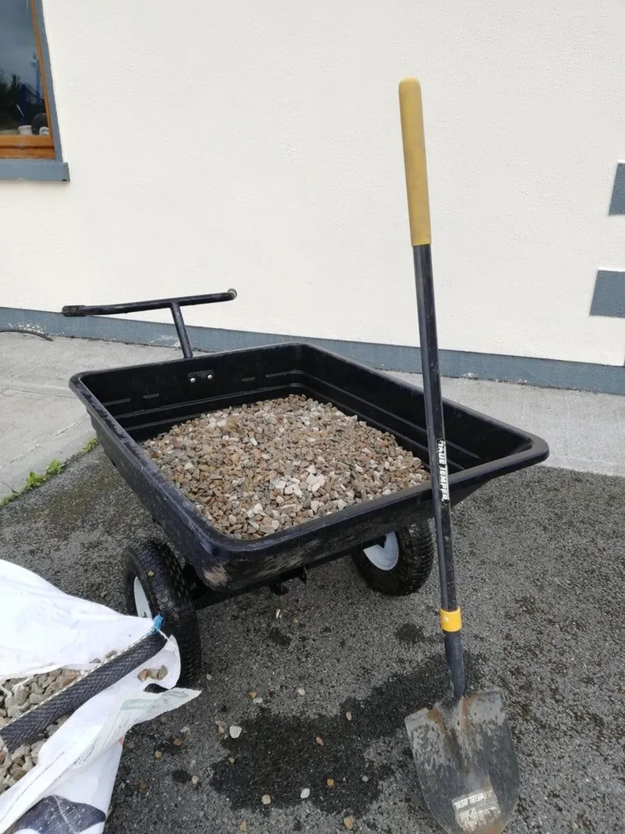 Quad / Lawnmower Wheelbarrow Trailer Free Delivery - Image 3