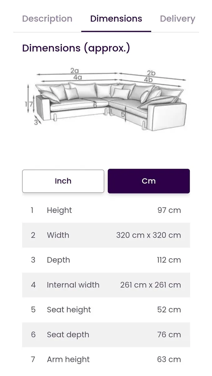 Large Corner Sofa - Image 4