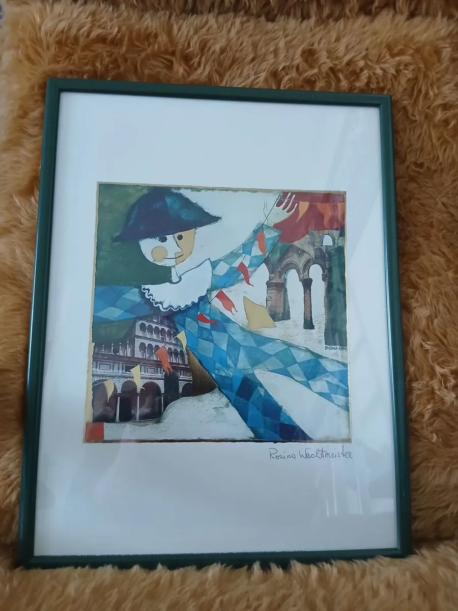Vintage Signed Rosina Wachtmeister. - Image 1