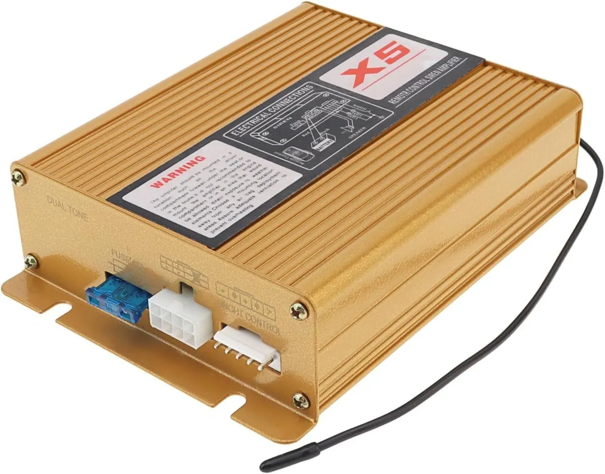 200W Car Siren Alarm Speaker with Microphone - Image 3