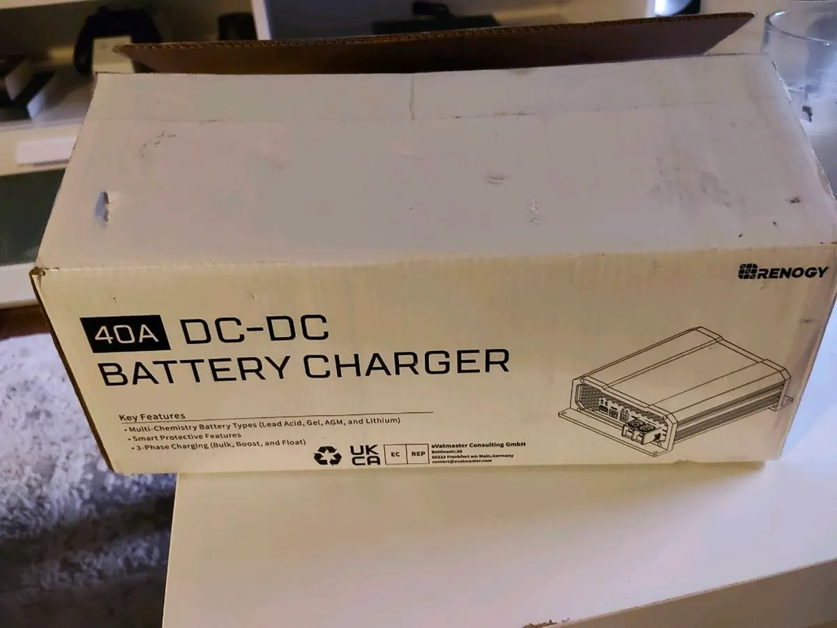 RENOGY 40A DC-DC battery charger - Image 1