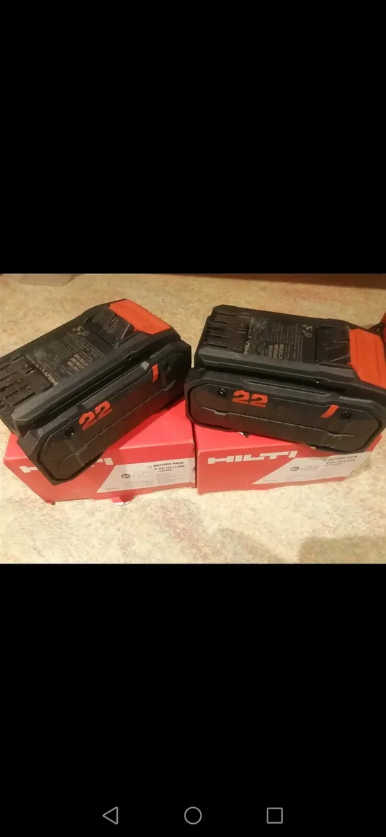 Hilti nueron batteries - Image 1
