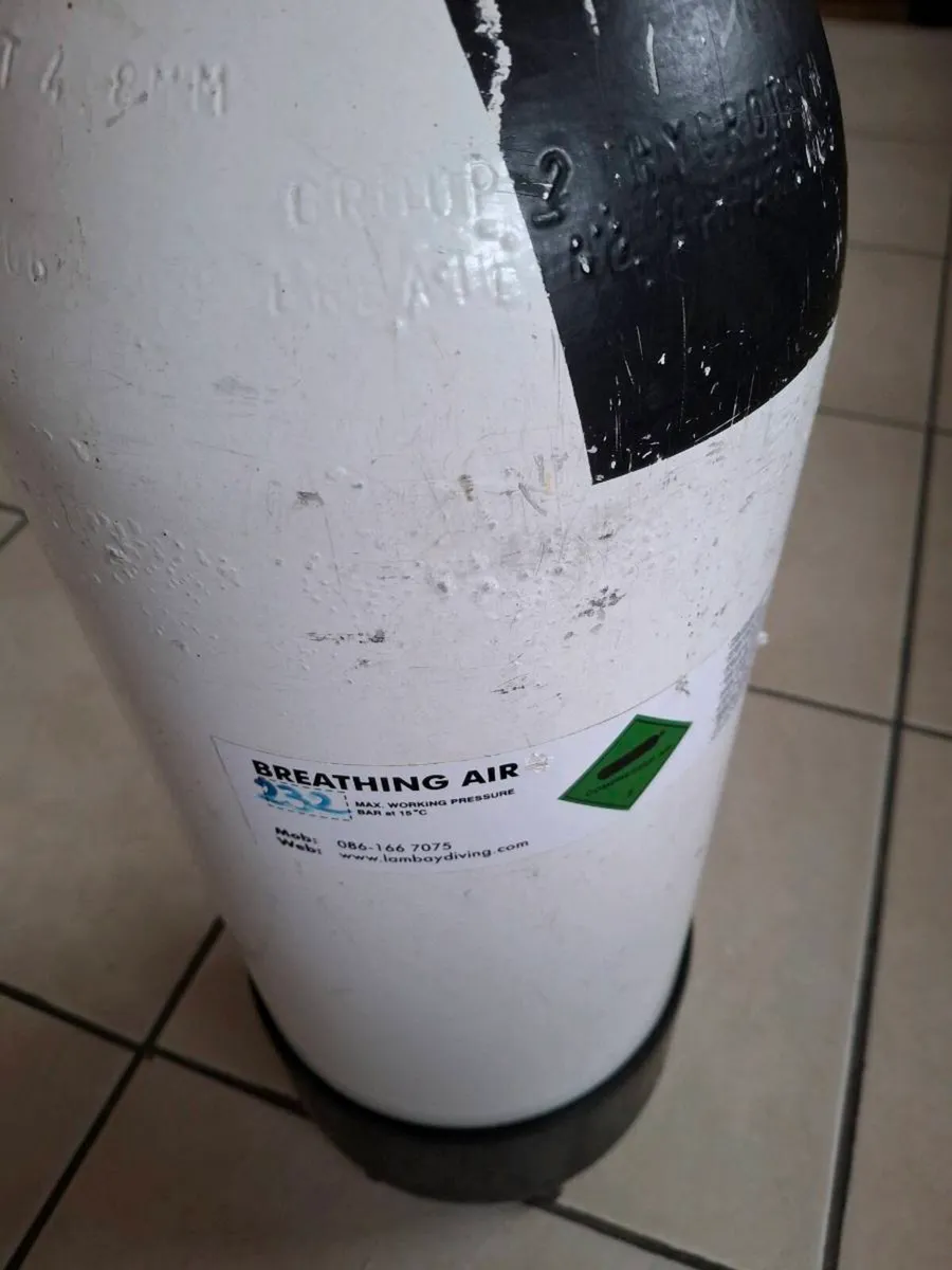 15 and 12 litre Dive Cylinders - Image 2